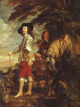 Charles I King of England at the Hunt